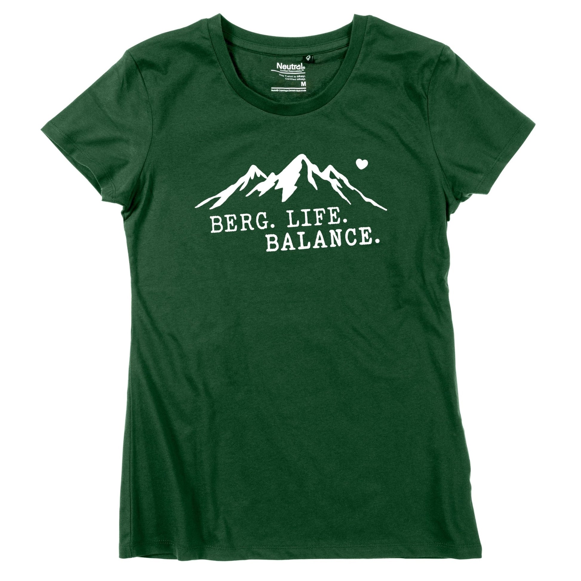 Damen - Shirt "Berg. Life. Balance." - meinherzschlag.de