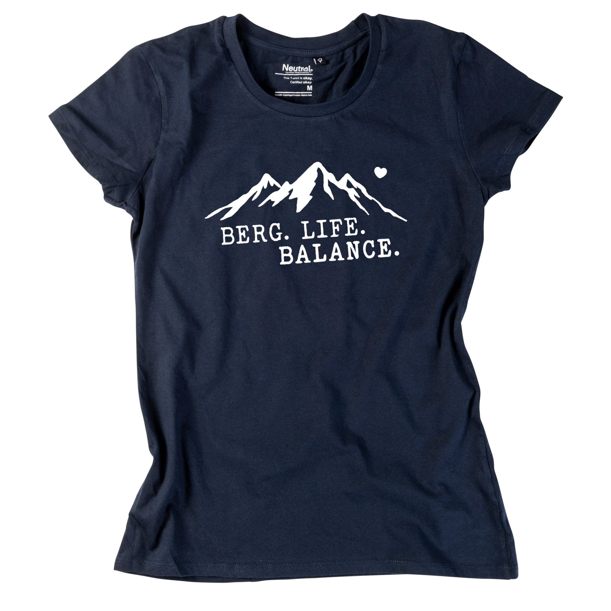 Damen - Shirt "Berg. Life. Balance." - meinherzschlag.de