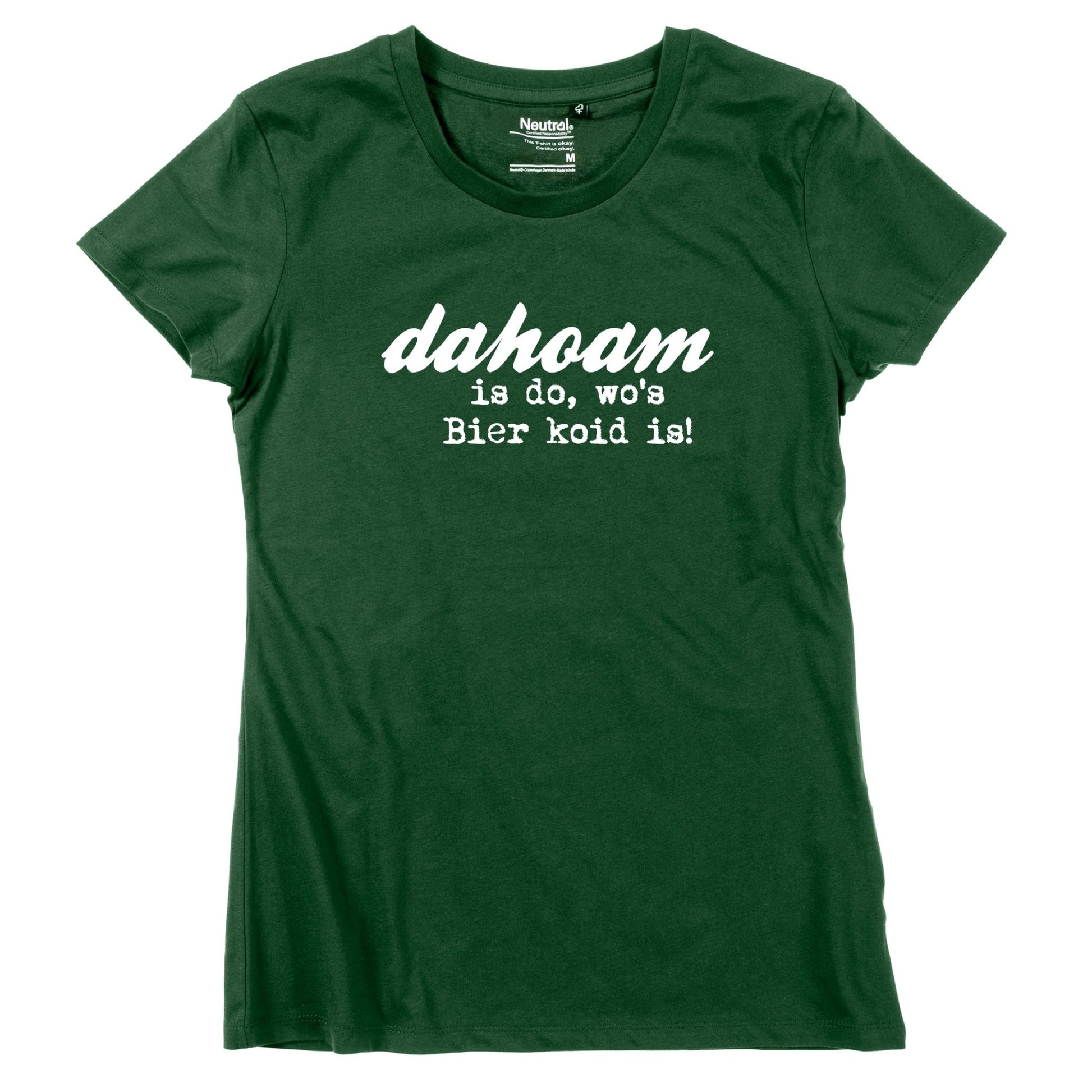 Damen - Shirt "Bier koid" - meinherzschlag.de
