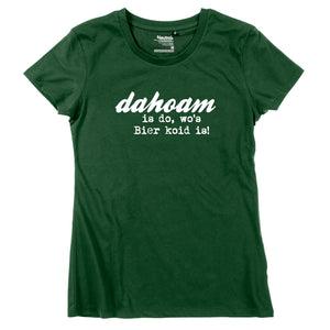 Damen - Shirt "Bier koid" - meinherzschlag.de