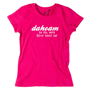 Damen - Shirt "Bier koid" - meinherzschlag.de
