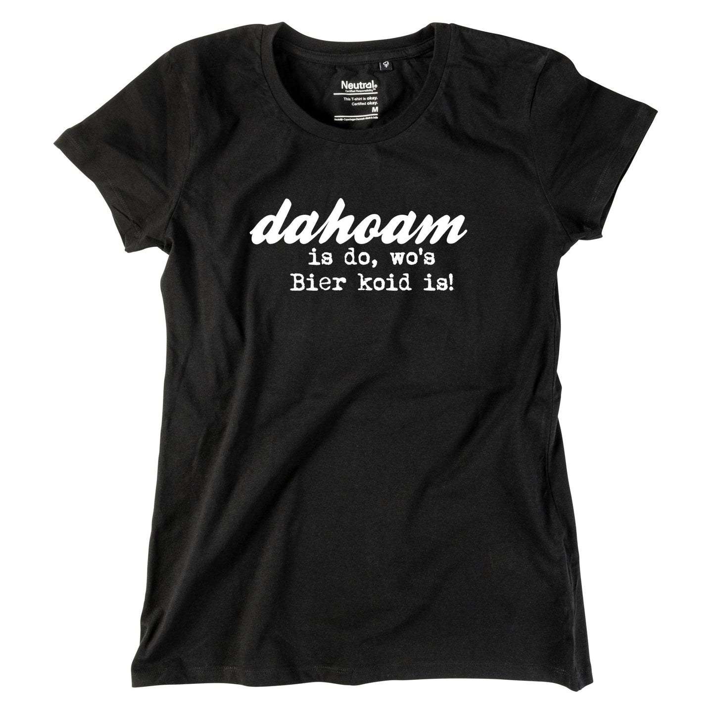 Damen - Shirt "Bier koid" - meinherzschlag.de