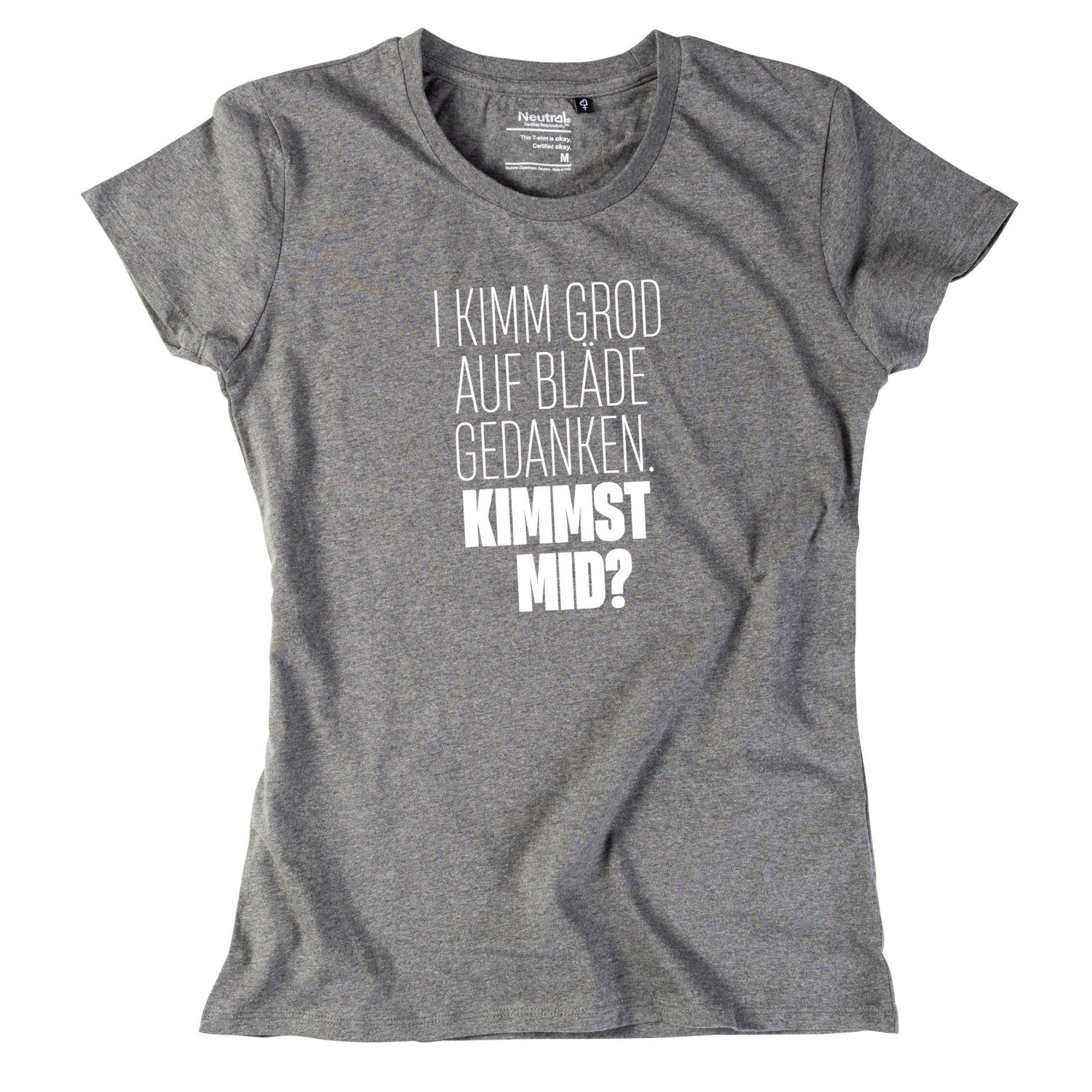 Damen - Shirt "Bläde Gedanken" - meinherzschlag.de