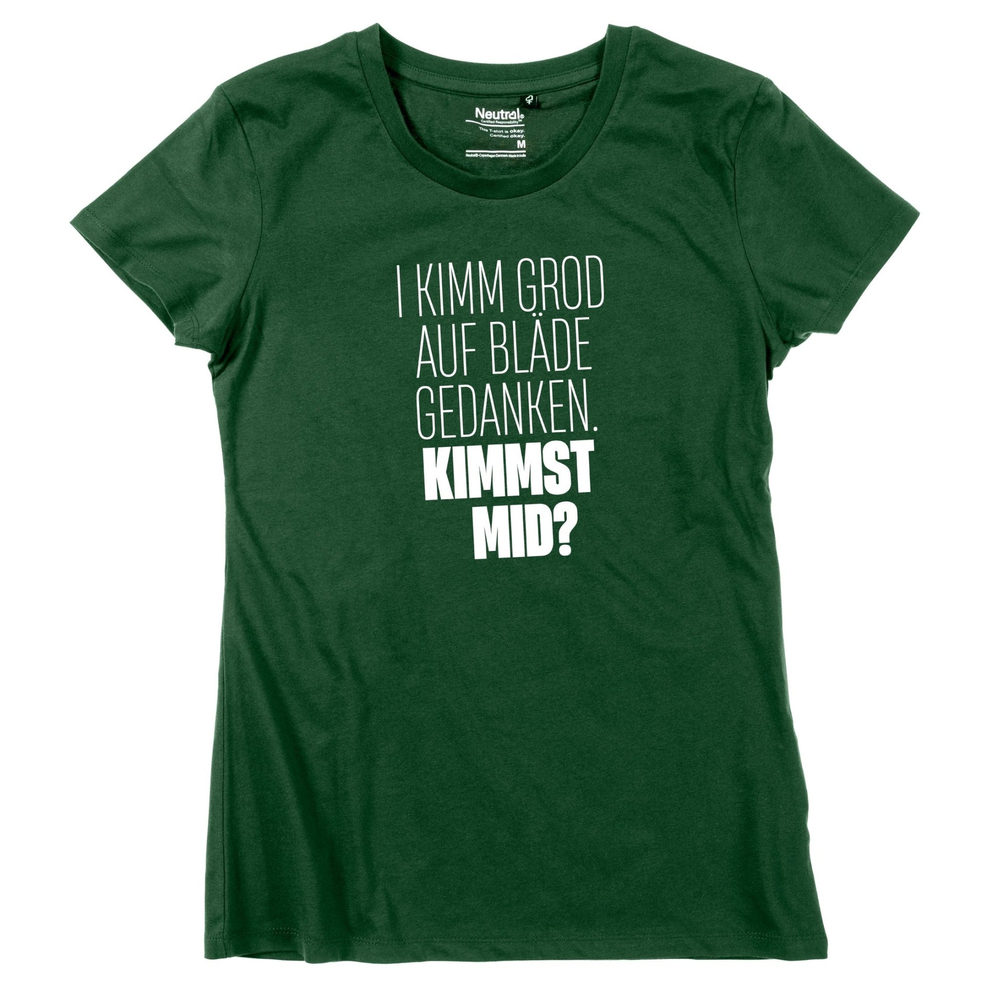 Damen - Shirt "Bläde Gedanken" - meinherzschlag.de