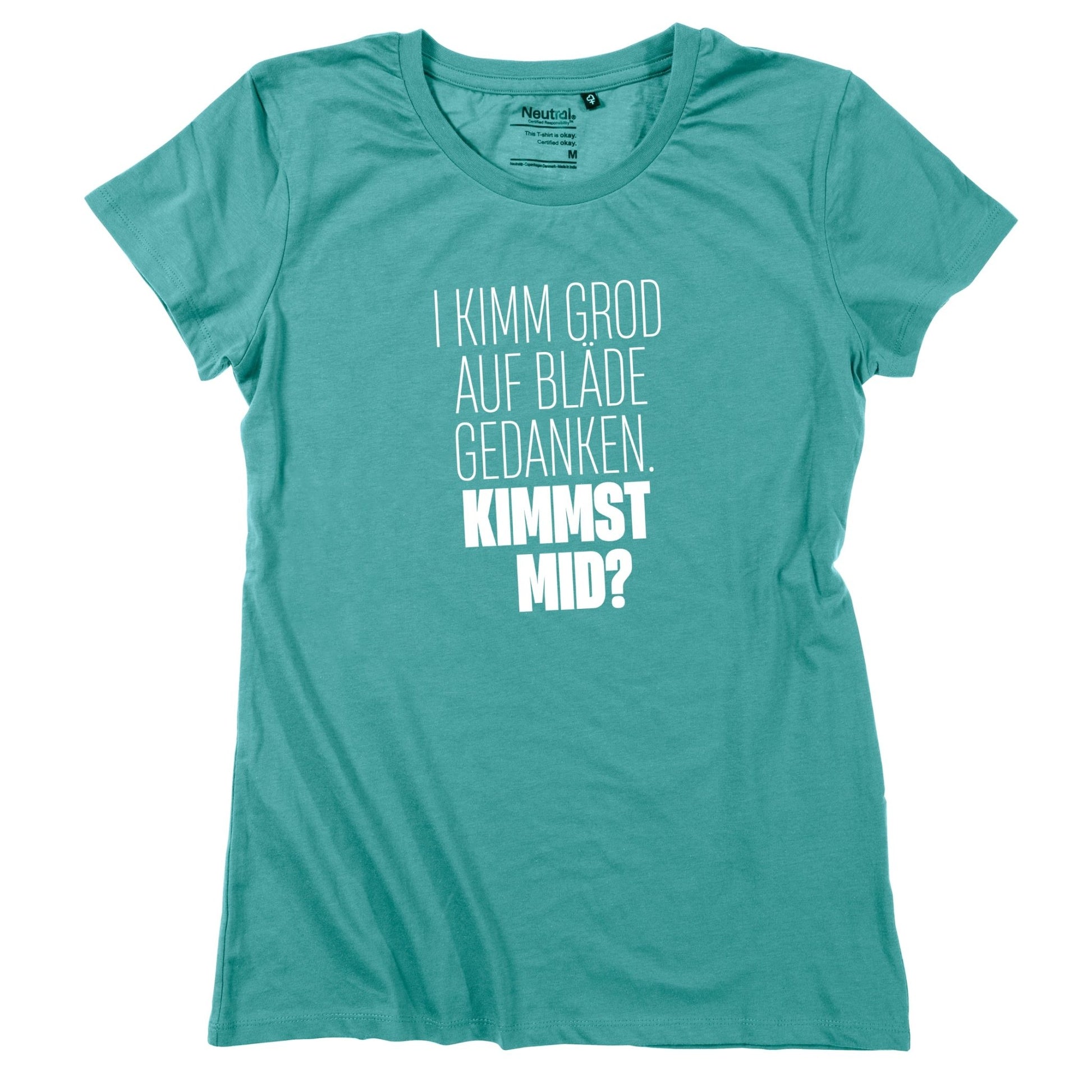Damen - Shirt "Bläde Gedanken" - meinherzschlag.de
