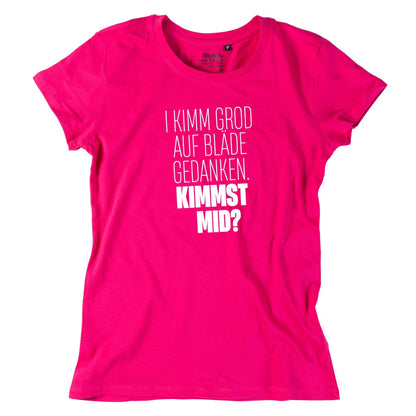 Damen - Shirt "Bläde Gedanken" - meinherzschlag.de