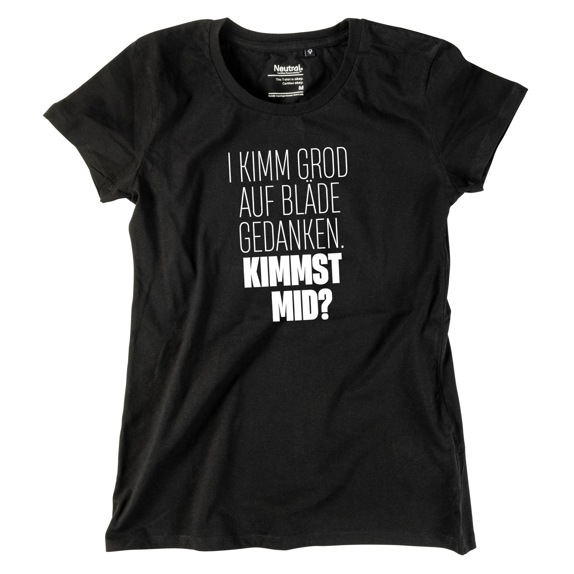 Damen - Shirt "Bläde Gedanken" - meinherzschlag.de