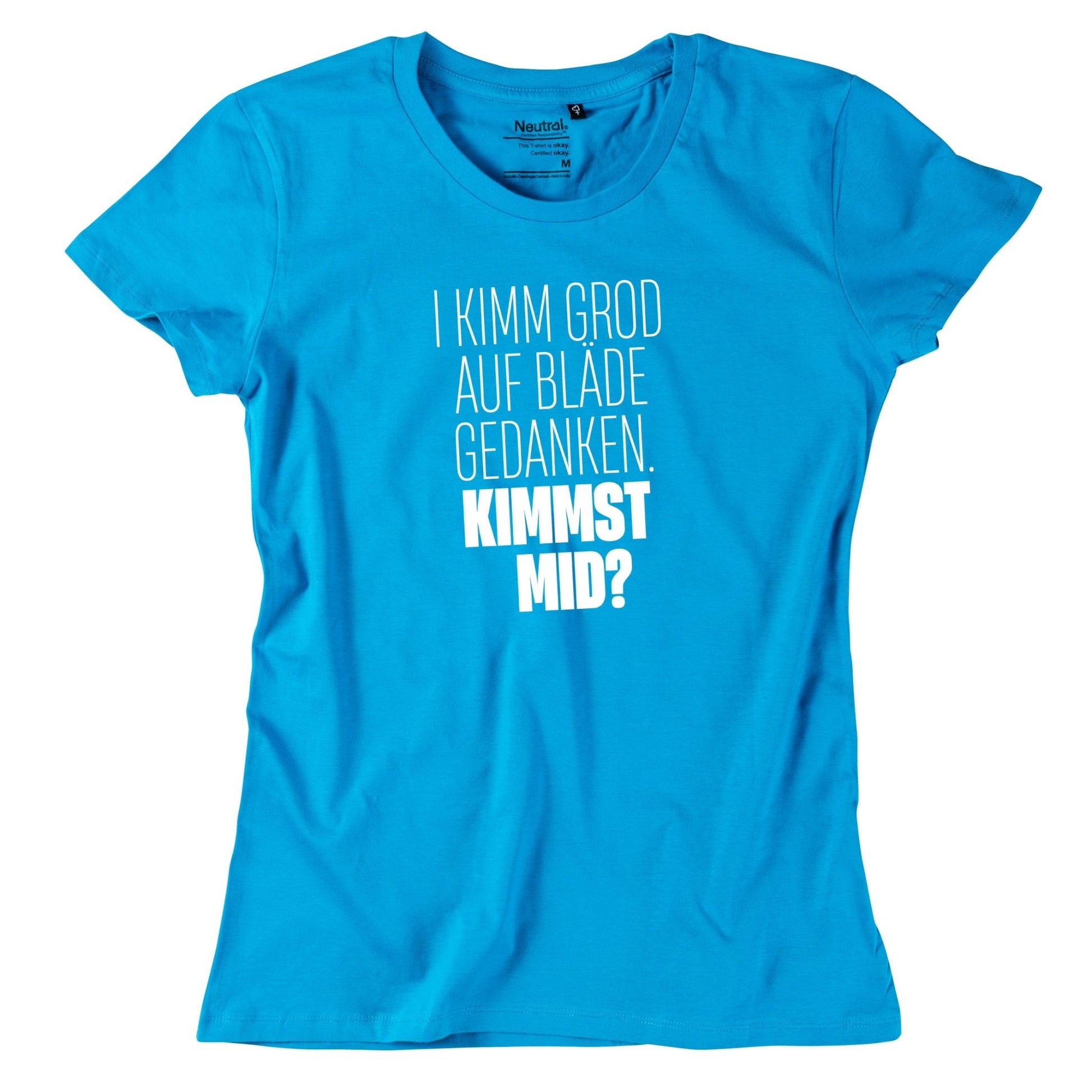 Damen - Shirt "Bläde Gedanken" - meinherzschlag.de