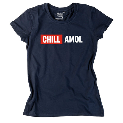 Damen - Shirt "Chill Amoi" - meinherzschlag.de