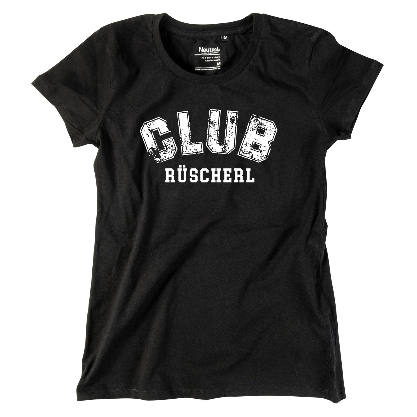 Damen - Shirt "CLUB Rüscherl" - meinherzschlag.de