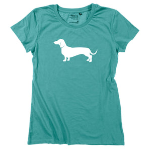 Damen - Shirt "Dackel" - meinherzschlag.de
