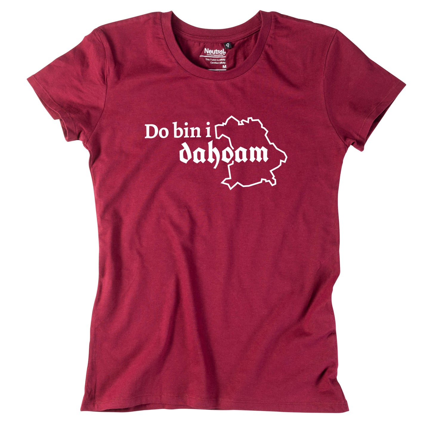Damen - Shirt "Do bin i dahoam" - meinherzschlag.de