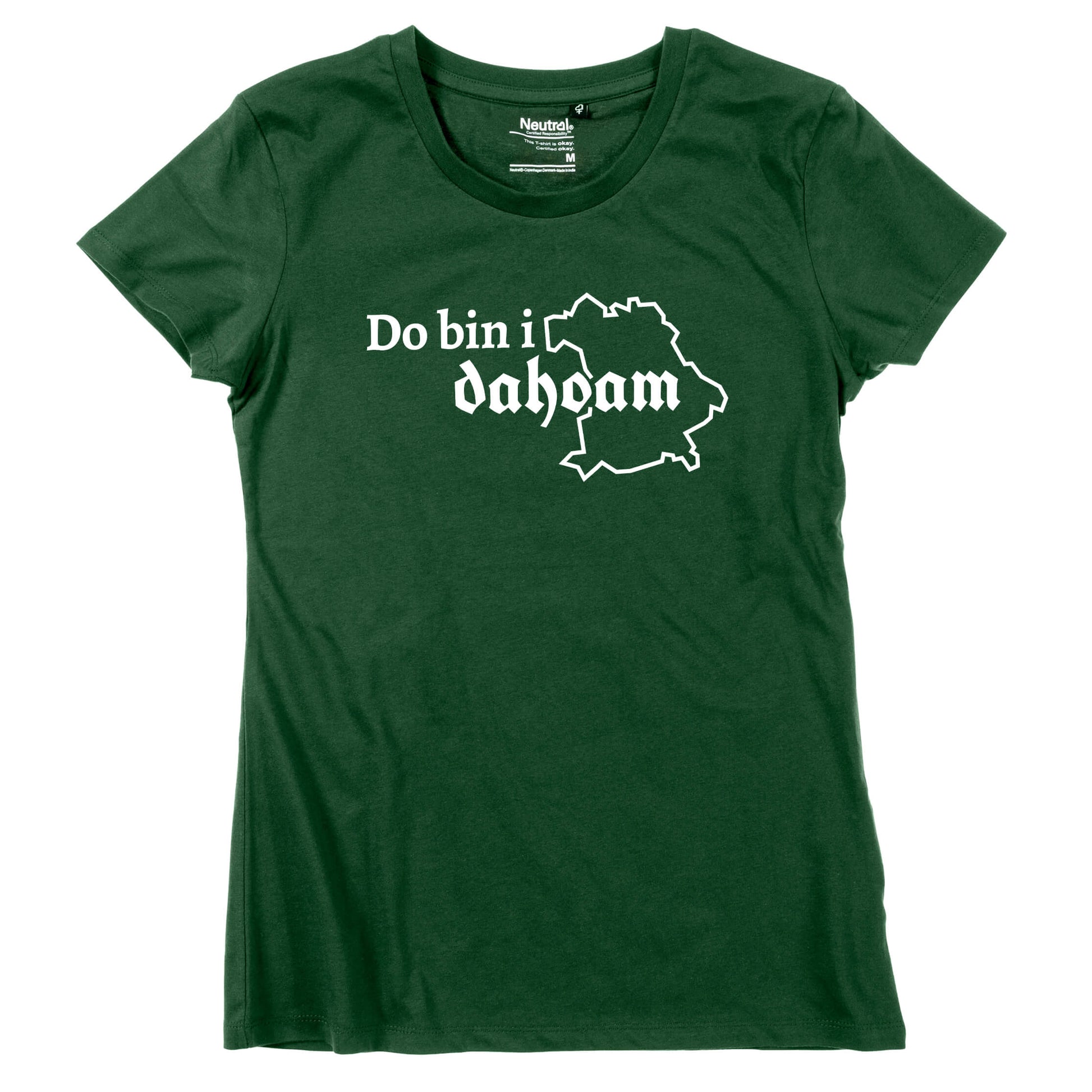 Damen - Shirt "Do bin i dahoam" - meinherzschlag.de