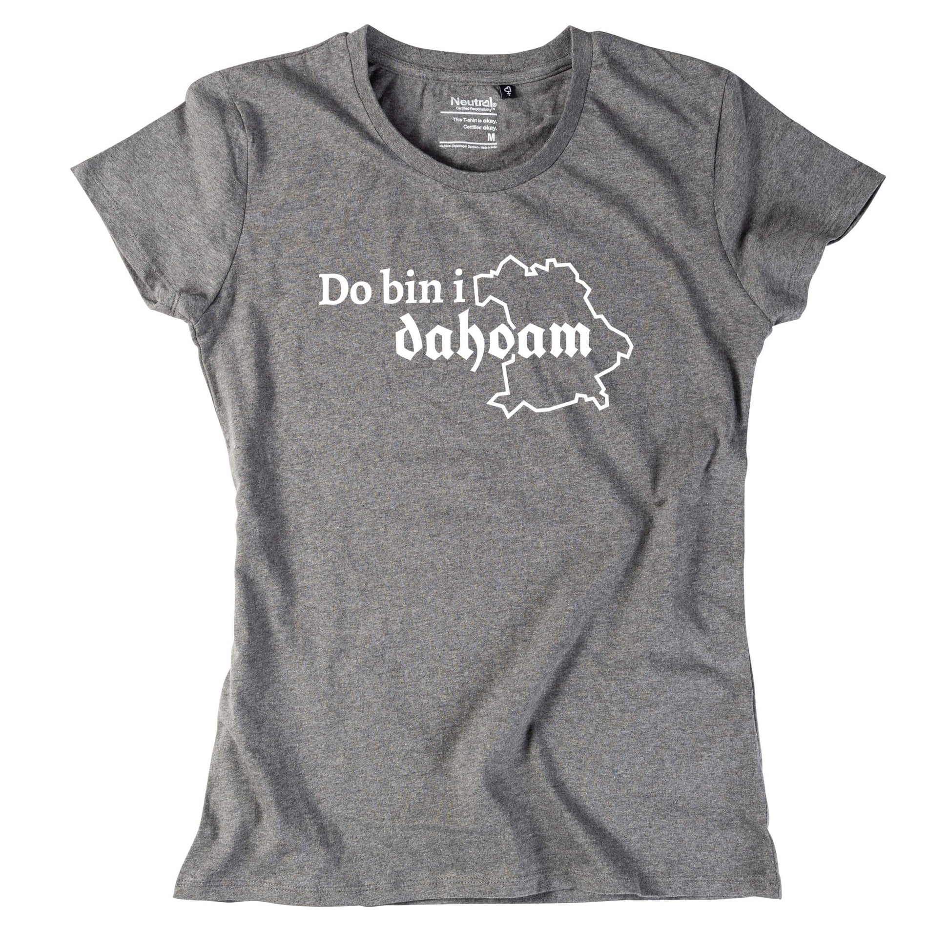 Damen - Shirt "Do bin i dahoam" - meinherzschlag.de