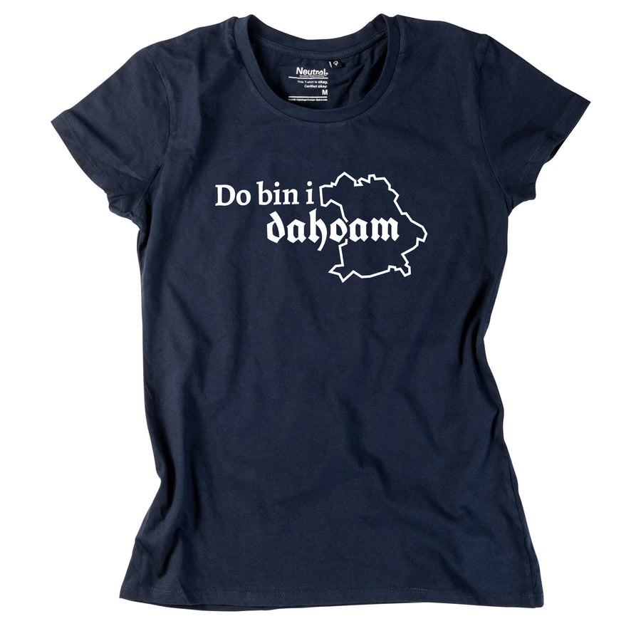Damen - Shirt "Do bin i dahoam" - meinherzschlag.de