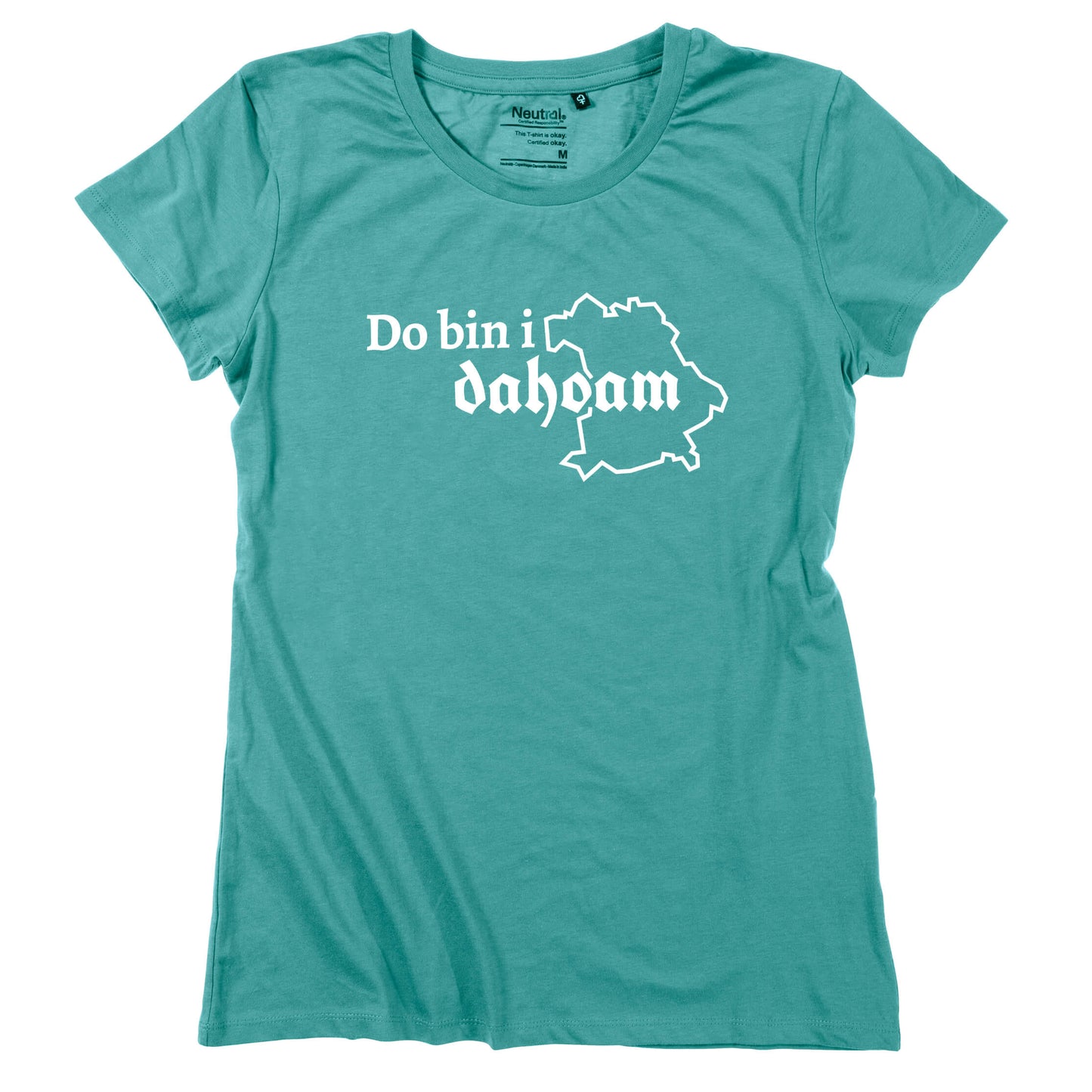 Damen - Shirt "Do bin i dahoam" - meinherzschlag.de