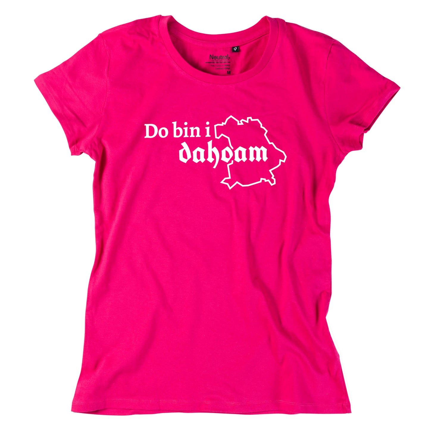Damen - Shirt "Do bin i dahoam" - meinherzschlag.de