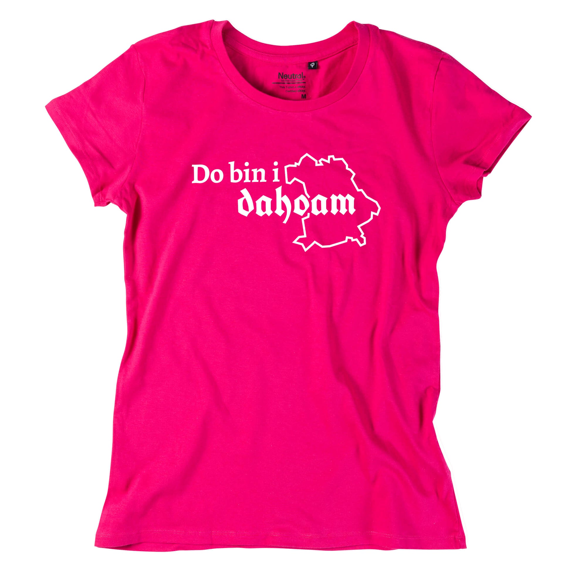 Damen - Shirt "Do bin i dahoam" - meinherzschlag.de