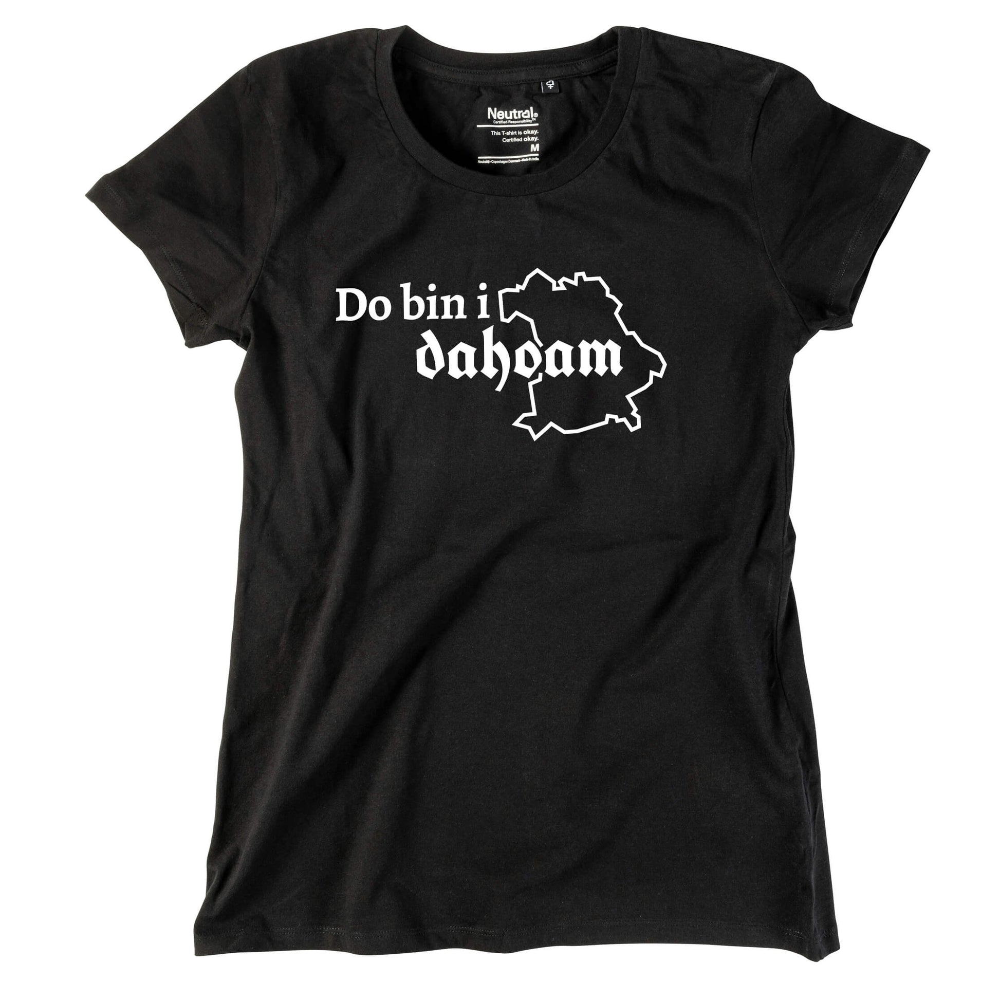 Damen - Shirt "Do bin i dahoam" - meinherzschlag.de