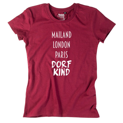 Damen - Shirt "Dorfkind" - meinherzschlag.de