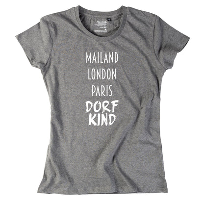 Damen - Shirt "Dorfkind" - meinherzschlag.de
