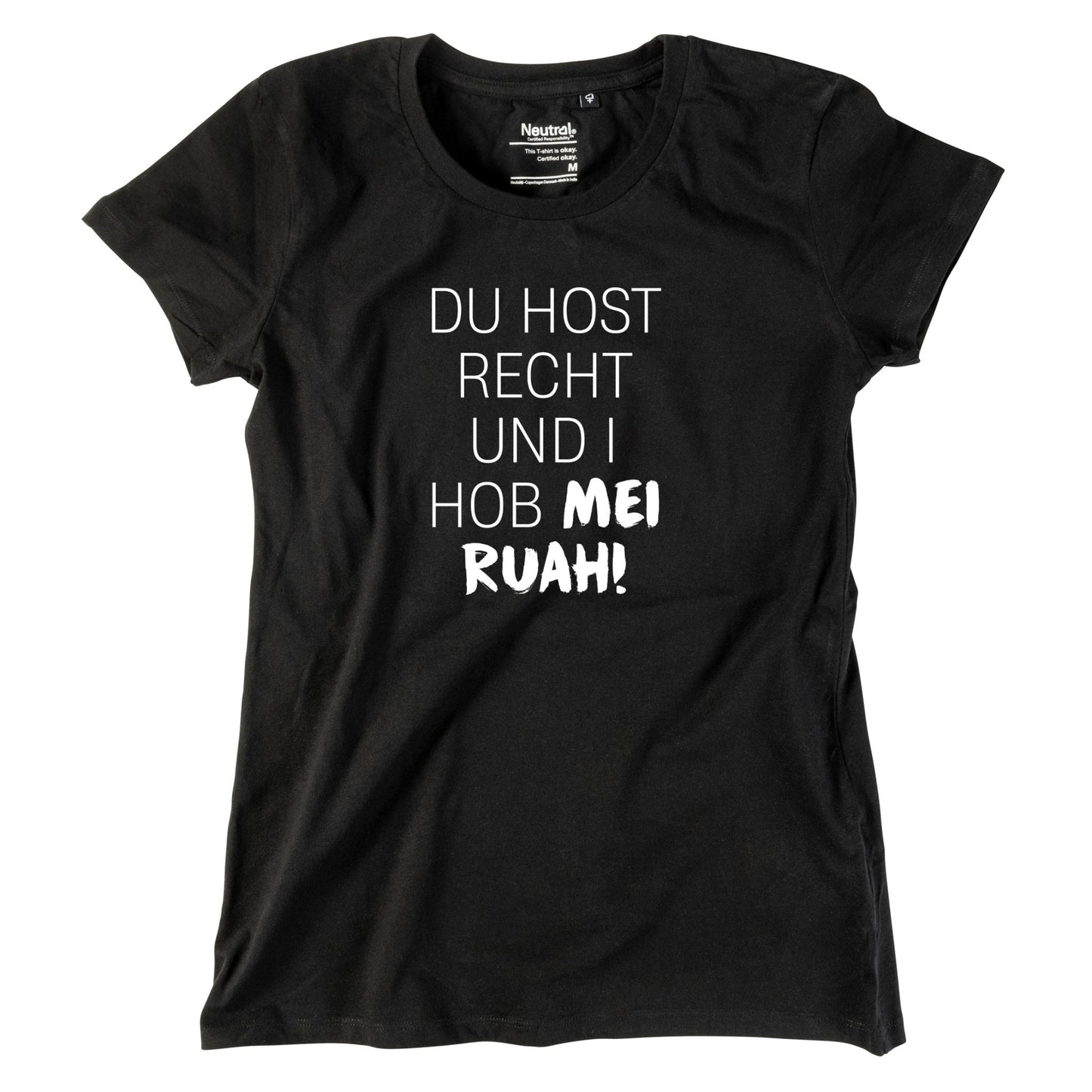 Damen - Shirt "Du host Recht!" - meinherzschlag.de