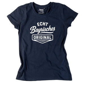 Damen - Shirt "Echt bayrisches Original" - meinherzschlag.de