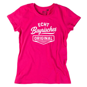 Damen - Shirt "Echt bayrisches Original" - meinherzschlag.de