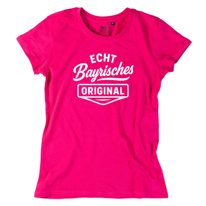 Damen - Shirt "Echt bayrisches Original" - meinherzschlag.de