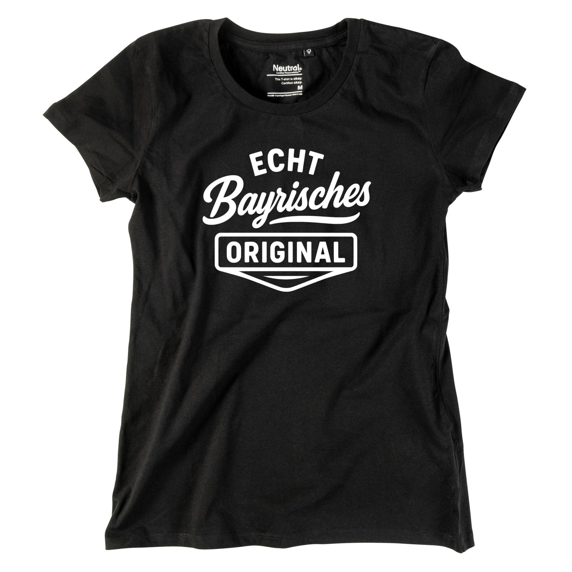 Damen - Shirt "Echt bayrisches Original" - meinherzschlag.de