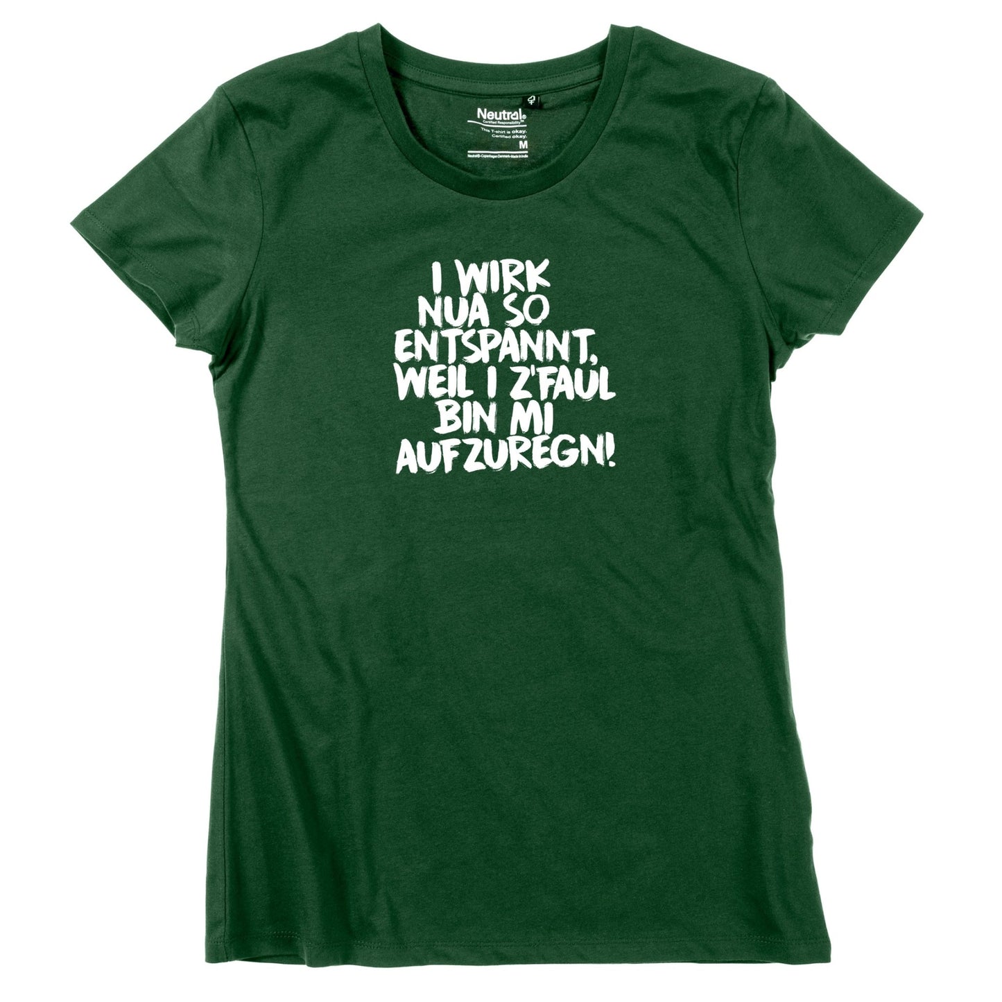 Damen - Shirt "Entspannt" - meinherzschlag.de