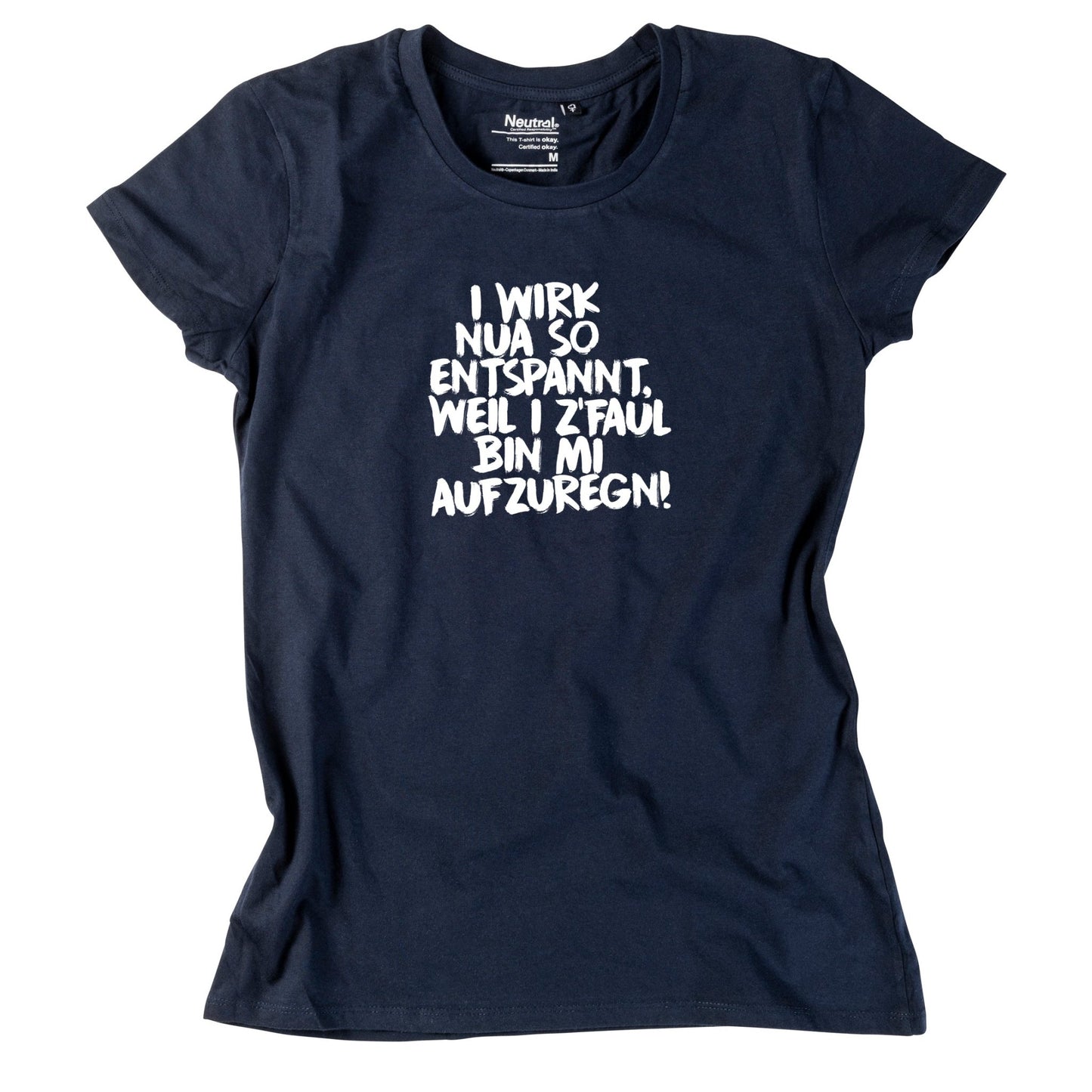 Damen - Shirt "Entspannt" - meinherzschlag.de