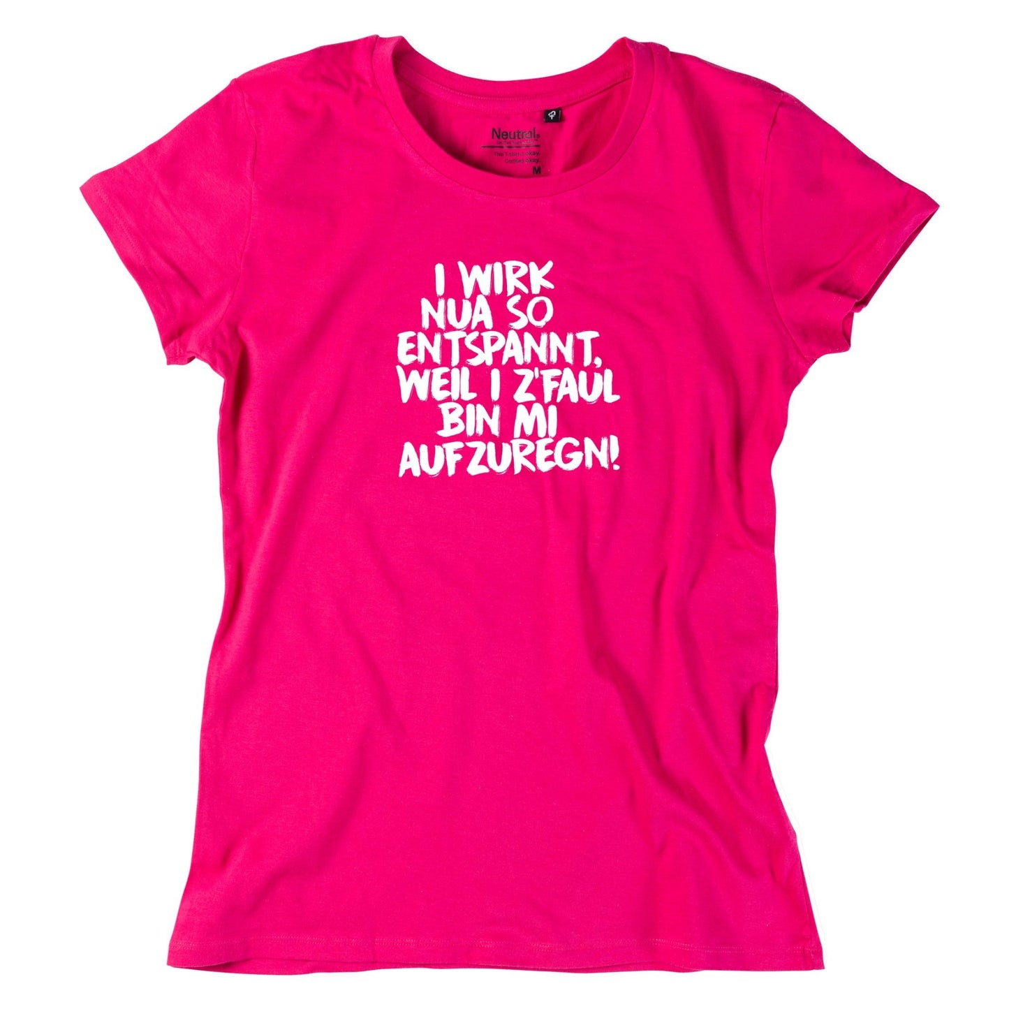 Damen - Shirt "Entspannt" - meinherzschlag.de