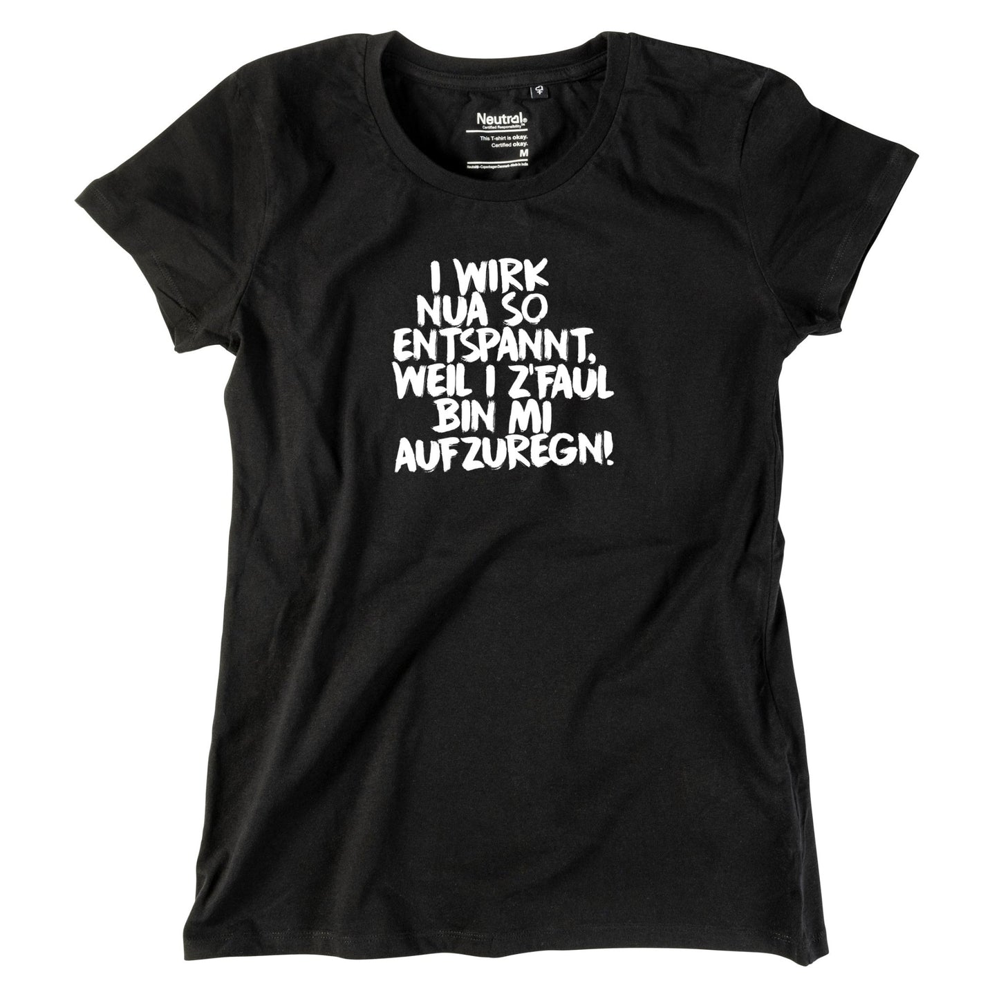 Damen - Shirt "Entspannt" - meinherzschlag.de