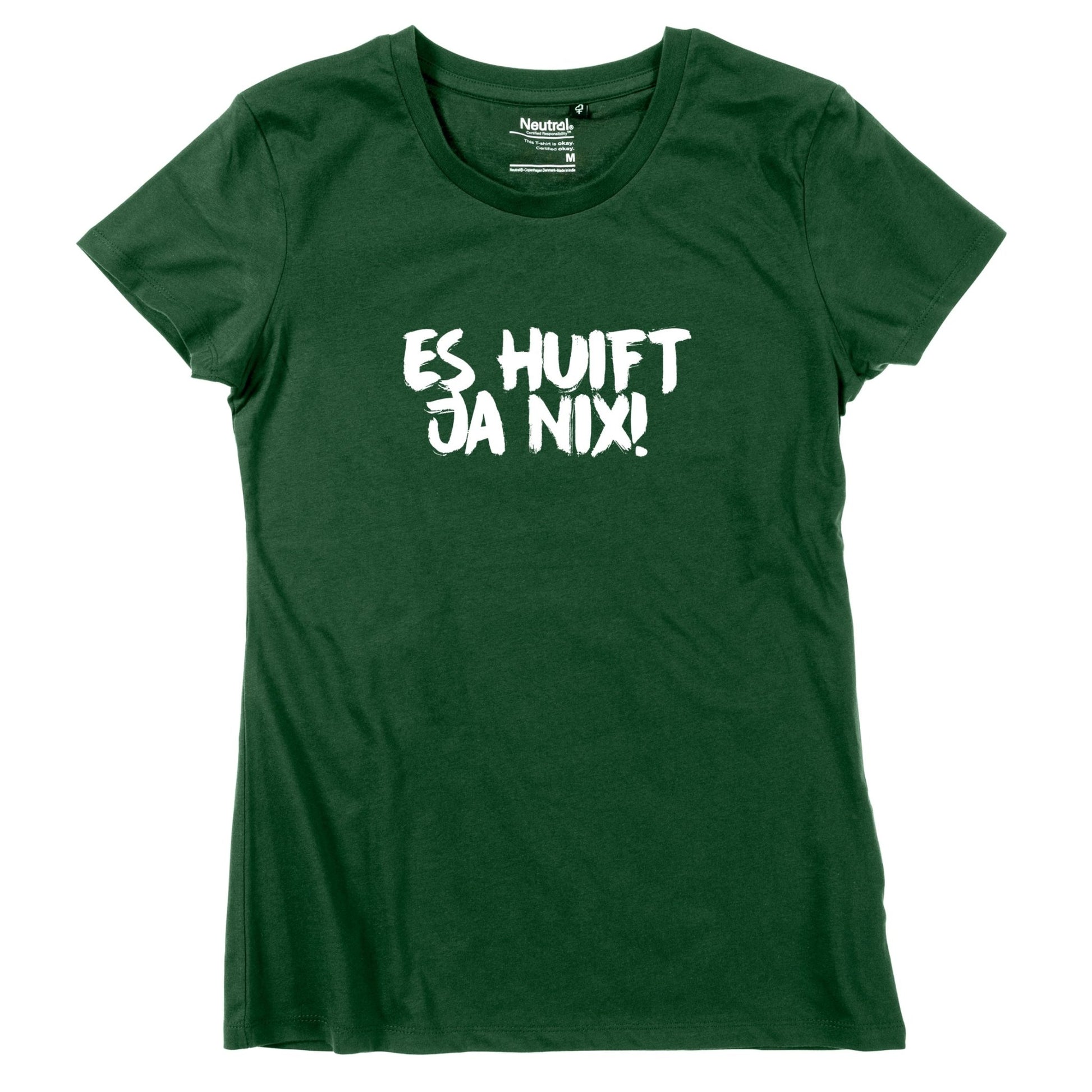 Damen - Shirt "Es huift ja nix!" - meinherzschlag.de