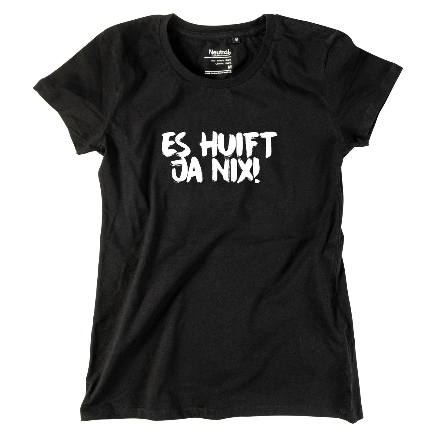 Damen - Shirt "Es huift ja nix!" - meinherzschlag.de