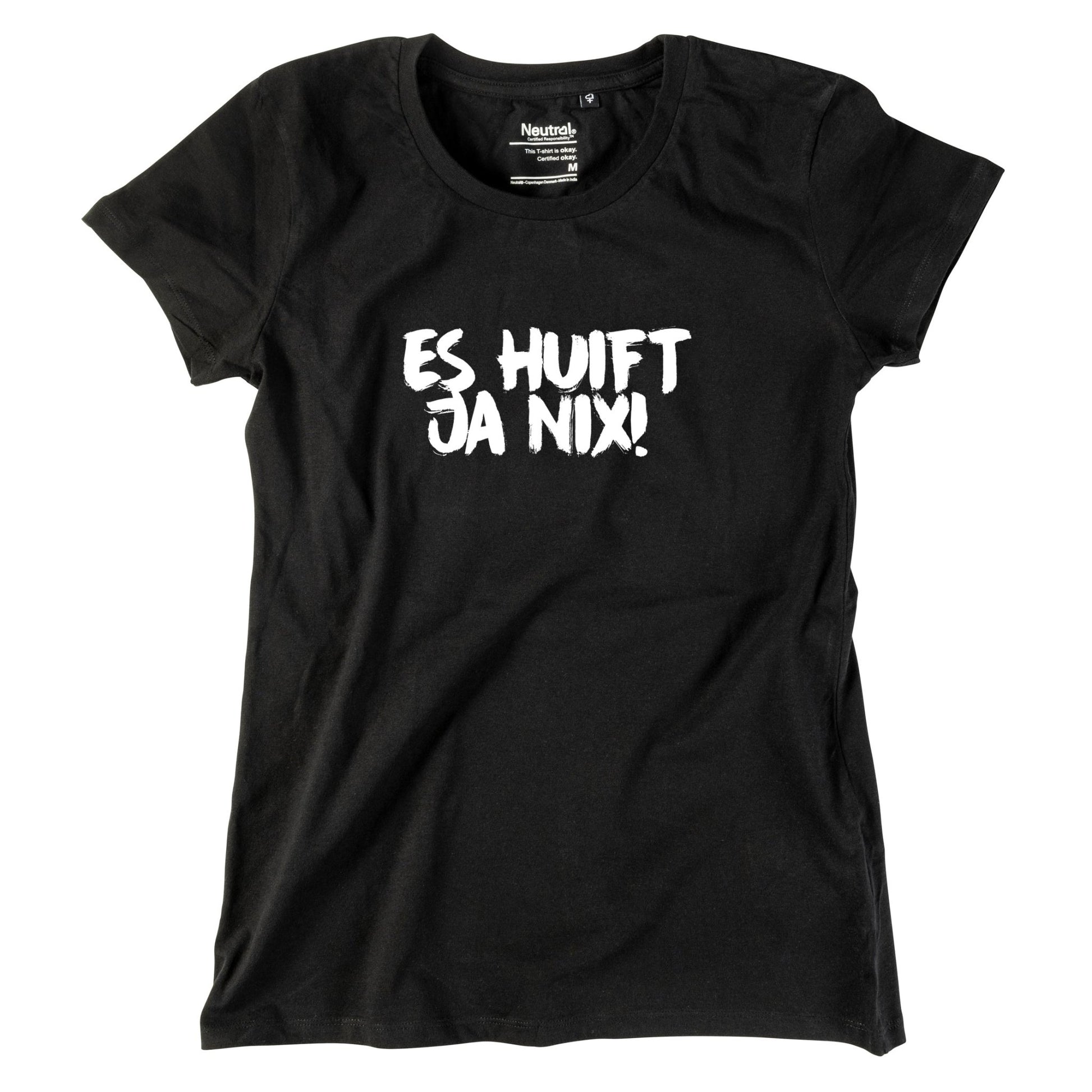 Damen - Shirt "Es huift ja nix!" - meinherzschlag.de