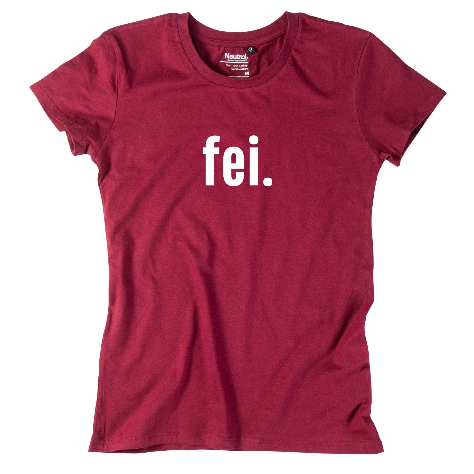 Damen - Shirt "fei." - meinherzschlag.de