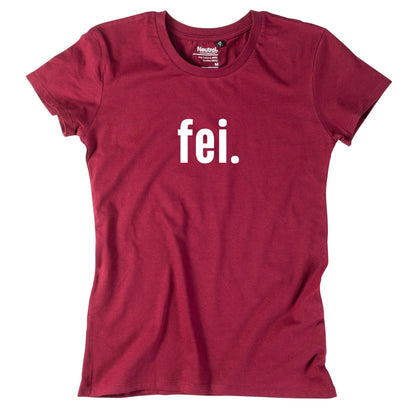 Damen - Shirt "fei." - meinherzschlag.de