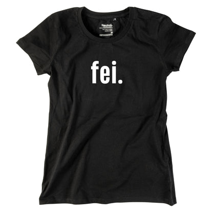 Damen - Shirt "fei." - meinherzschlag.de