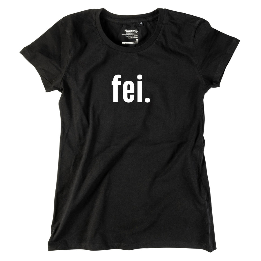 Damen - Shirt "fei." - meinherzschlag.de