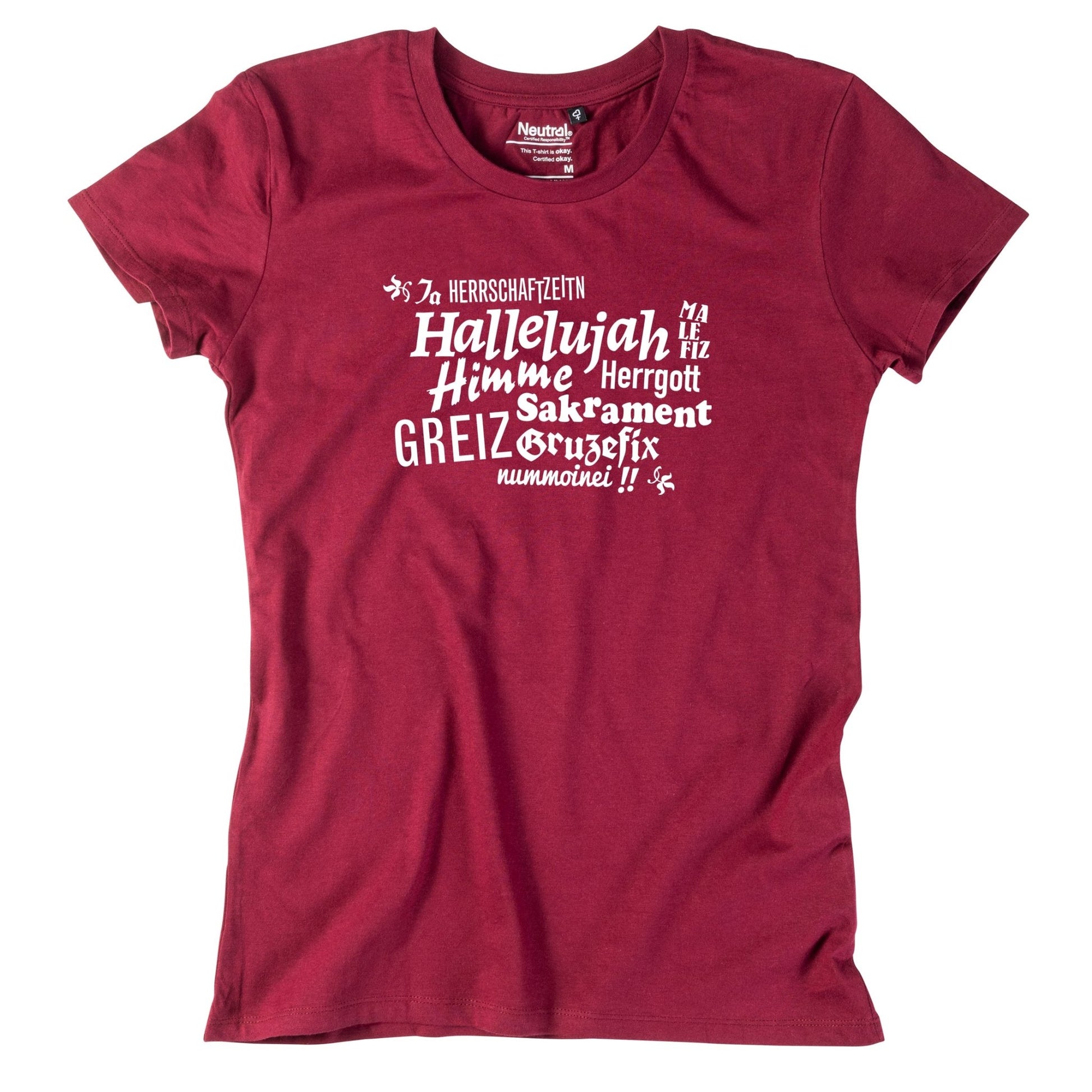 Damen - Shirt "Hallelujah" - meinherzschlag.de