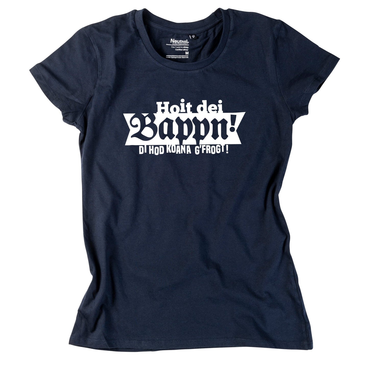Damen - Shirt "Hoit dei Bappn!" - meinherzschlag.de