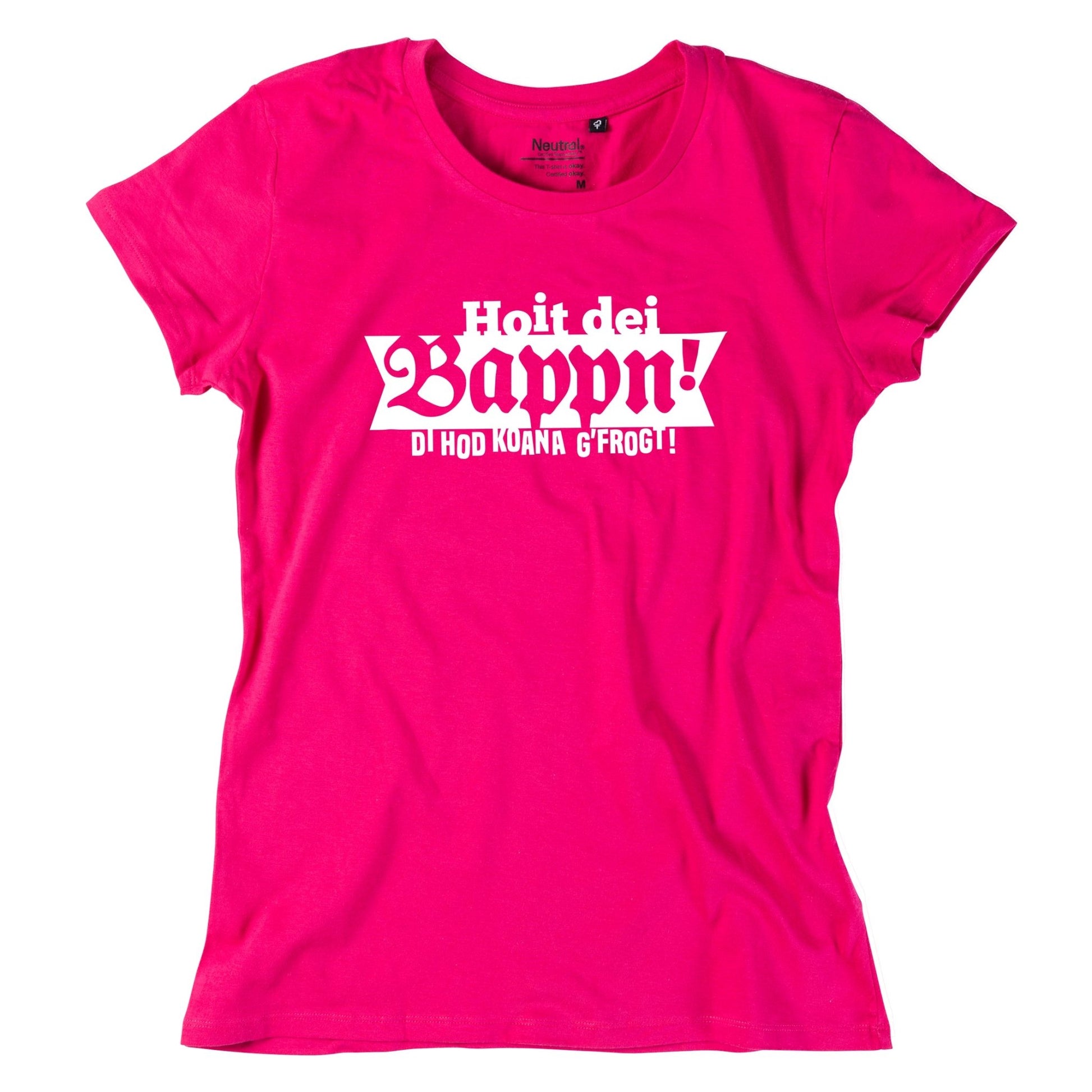 Damen - Shirt "Hoit dei Bappn!" - meinherzschlag.de