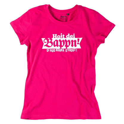 Damen - Shirt "Hoit dei Bappn!" - meinherzschlag.de
