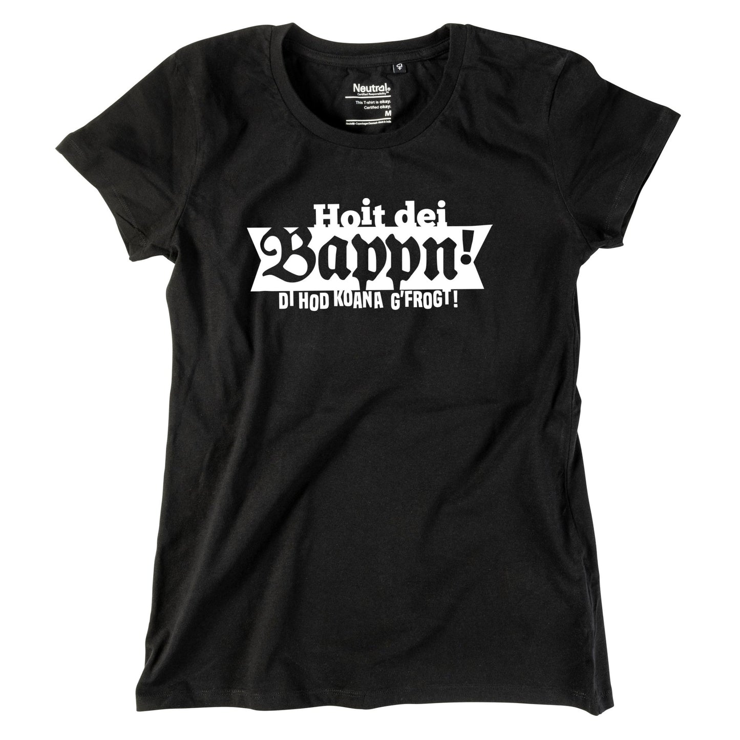 Damen - Shirt "Hoit dei Bappn!" - meinherzschlag.de