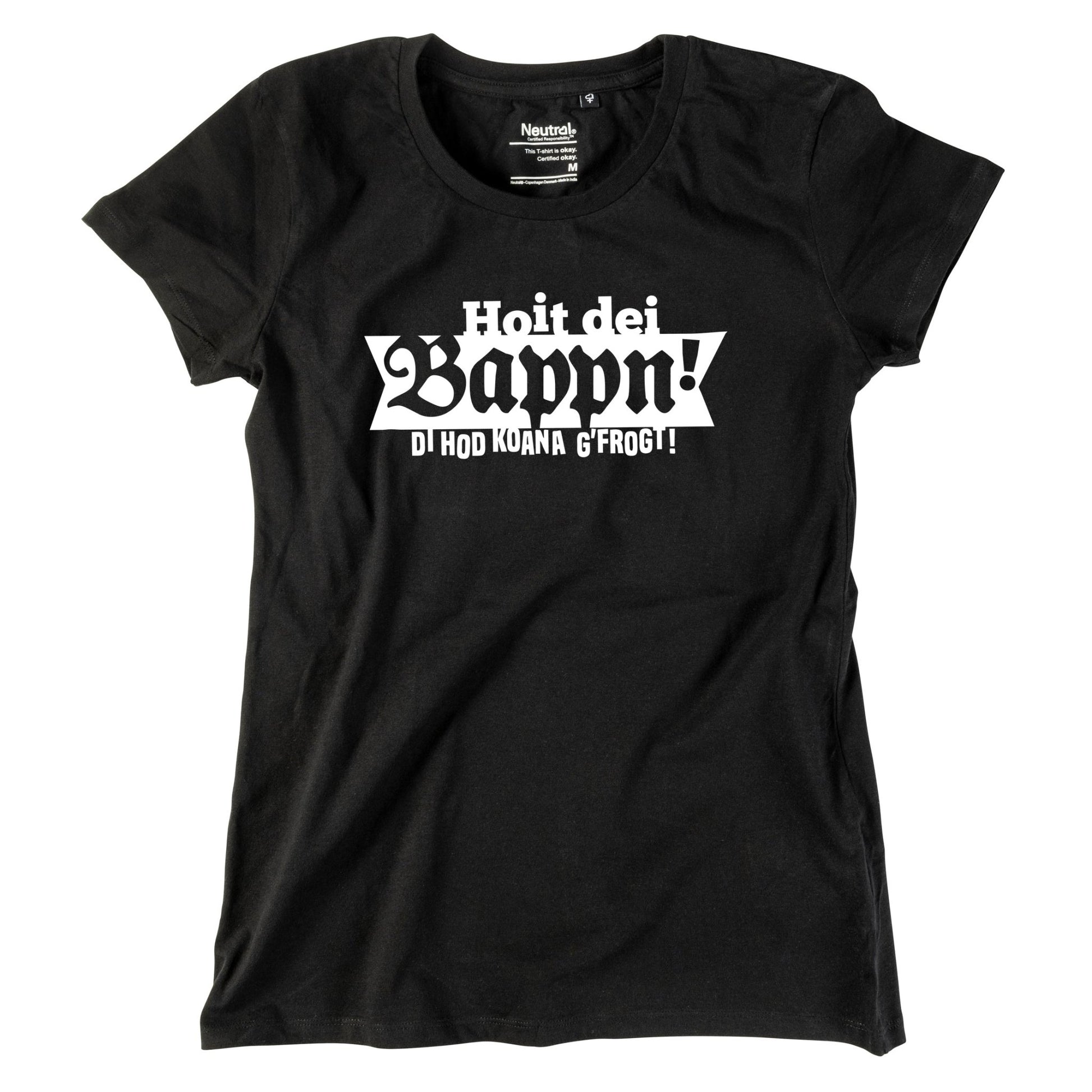 Damen - Shirt "Hoit dei Bappn!" - meinherzschlag.de