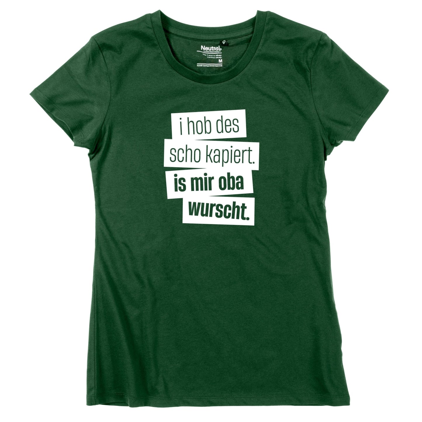 Damen - Shirt "I hob des scho kapiert" - meinherzschlag.de