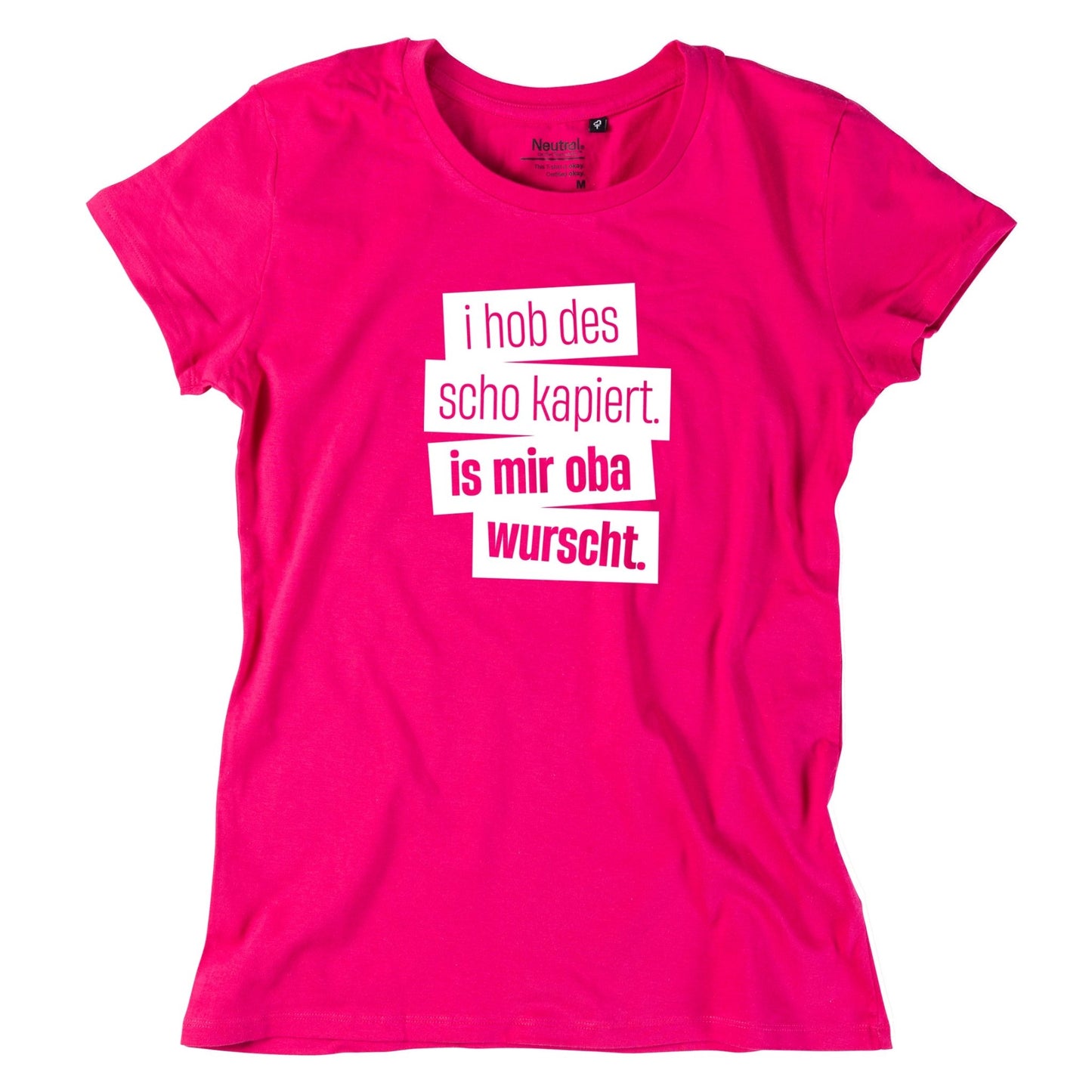 Damen - Shirt "I hob des scho kapiert" - meinherzschlag.de