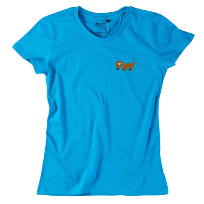 Damen - Shirt "Kloana Dackel" - meinherzschlag.de